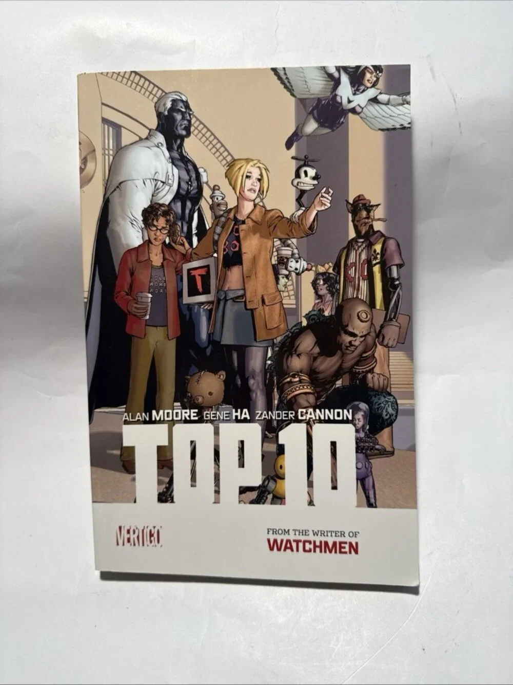 TOP 10 TEN TPB Book DC VERTIGO COMICS Alan Moore Gene Ha Zander Cannon First Ed